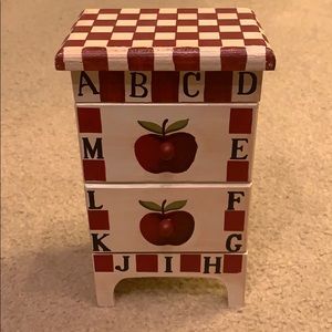 Wooden drawers (could be for jewelry, coins, etc)